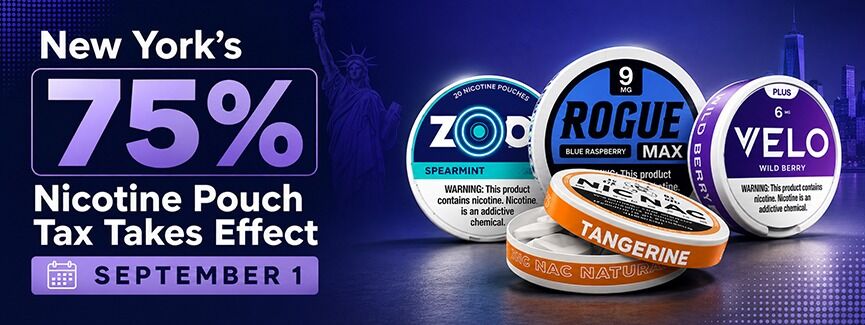 New York’s 75% Tax on Nicotine Pouches