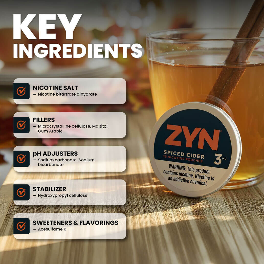 ZYN Spiced Cider 3MG