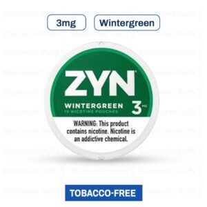 ZYN Wintergreen 3MG - 5 Can Roll