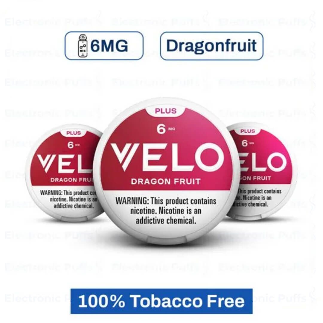 Velo Plus Dragonfruit 6MG Nicotine Pouches