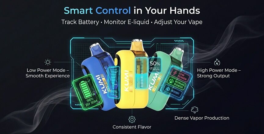 Kumi ORO 40K Vape Review - Smart Control