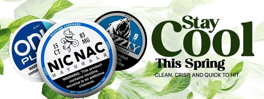 Cool Flavors Nicotine Pouches - for spring days