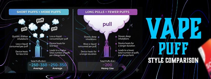 Vuse Solo Vape Puffs Comparision