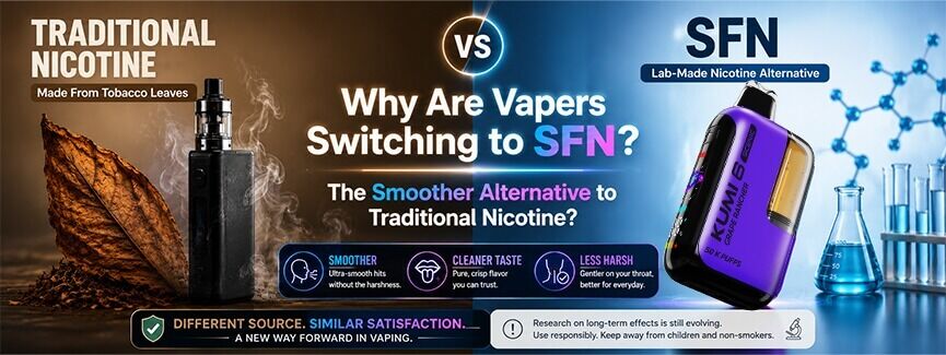 why vapers switching SFN Vape