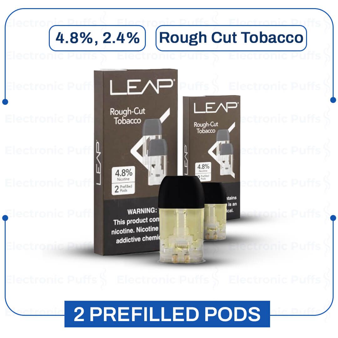 Leap Pods Rough Cut Tobacco – 3ML – 5PK/Box