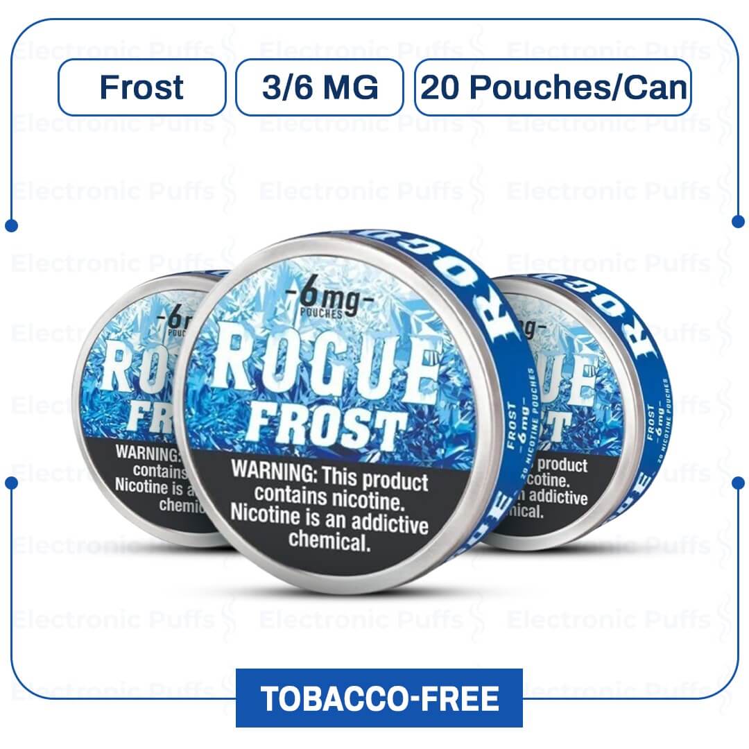 Rogue Frost Nicotine Pouches – 5 Can Roll