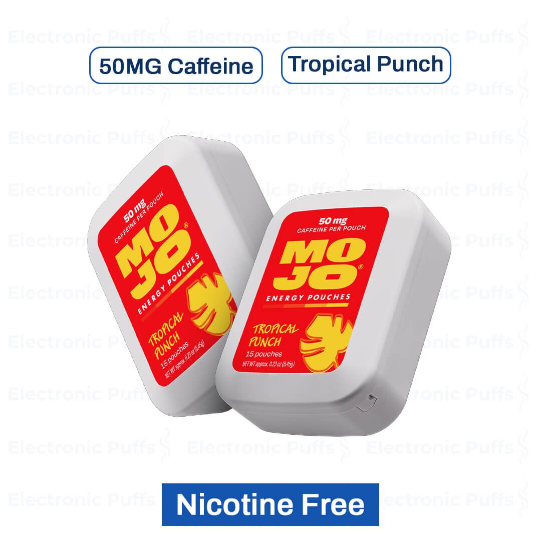 Mojo Caffeine Energy Pouches – Tropical Punch
