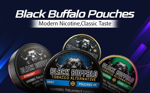 Black Buffalo Pouches