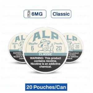 ALP Classic 6MG Nicotine Pouches – 5 Can Roll