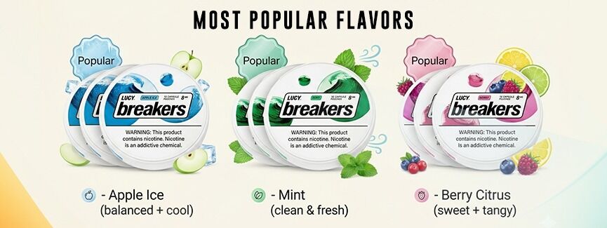 Lucy Breakers Flavors
