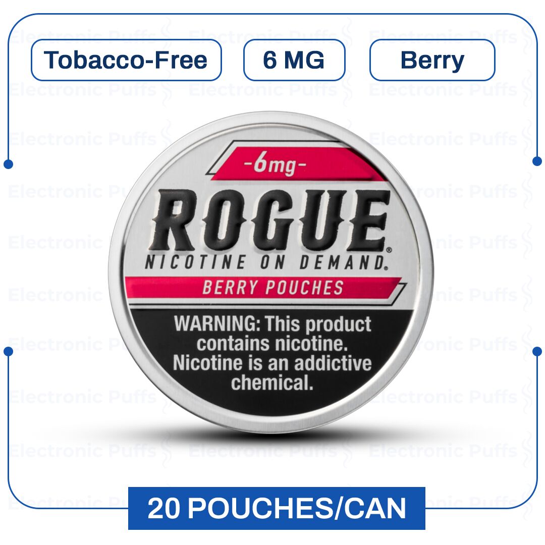 Rogue Pouch Berry 6mg 5 Pack