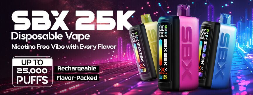 SBX 25K Review: Best Nicotine-Free Disposable Vape