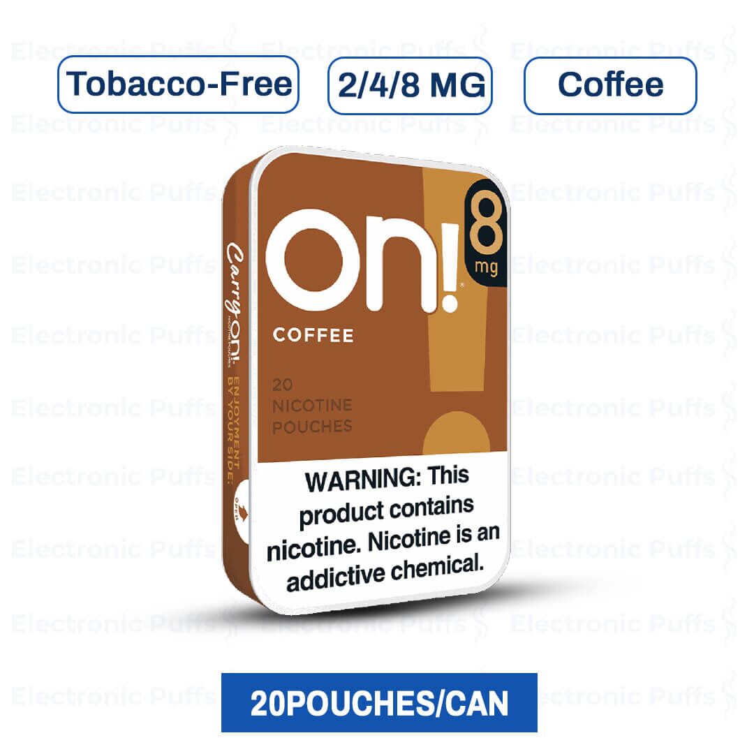 On! Coffee Mini Dry Nicotine Pouches