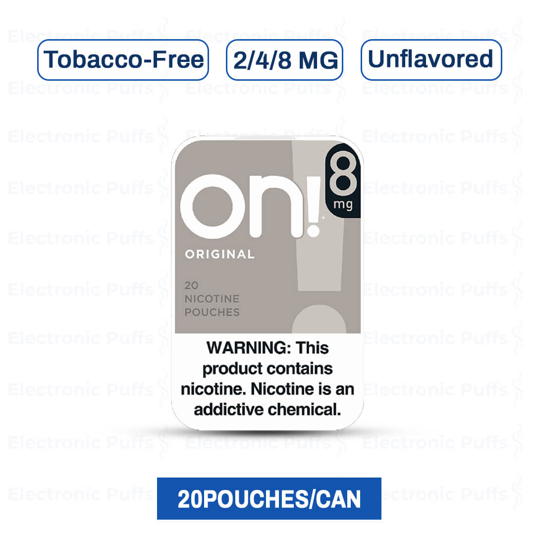 On! Original Mini Dry Nicotine Pouches