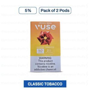 Vuse ALTO Pods Golden Tobacco 5% – 2 PK – Box of 5