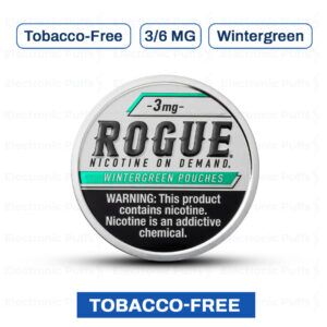 Rogue Wintergreen Nicotine Pouches – 5 Can Roll