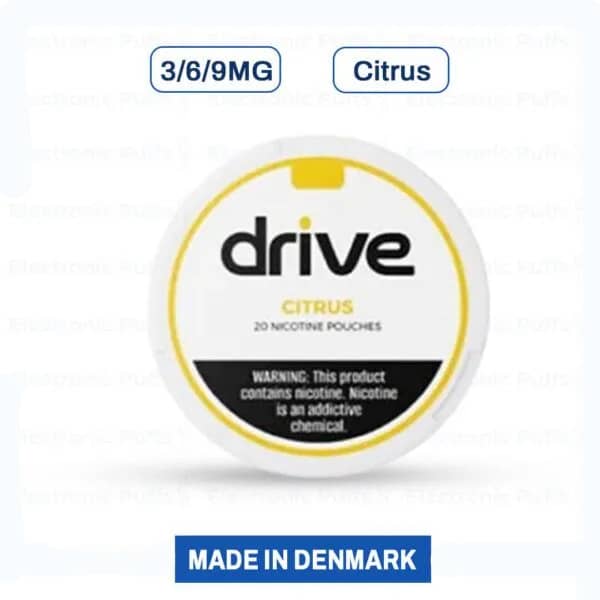 Drive Nicotine Pouches – Citrus