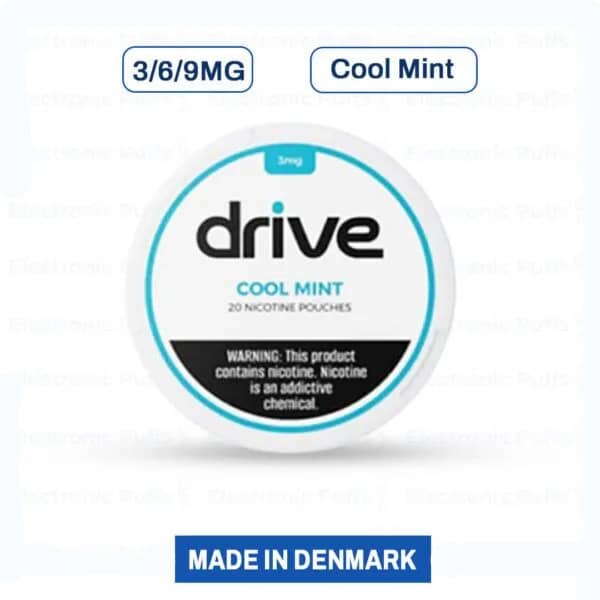 Drive Nicotine Pouches – Cool Mint