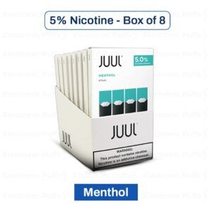 Juul Menthol Pods 5% - 4PK - Box of 8