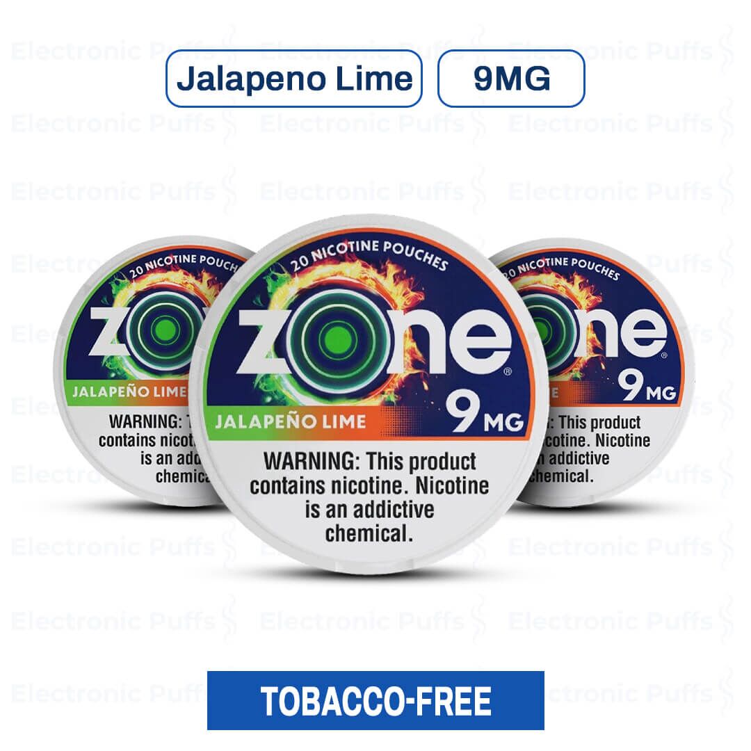 Zone Jalapeño Lime 9MG