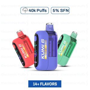 Kumi 6 ORO 40K Disposable Vape - 5PK