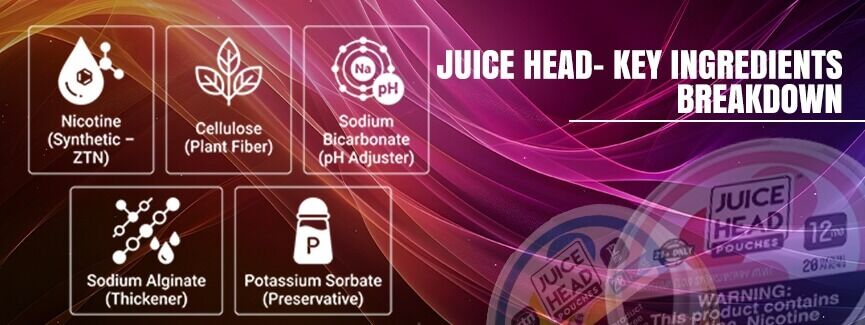 Juice Head Nicotine Pouches Ingredients