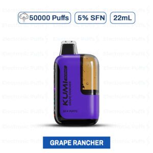 Kumi Scenic 50000 Puffs Grape Rancher Disposable Vape – 5PK