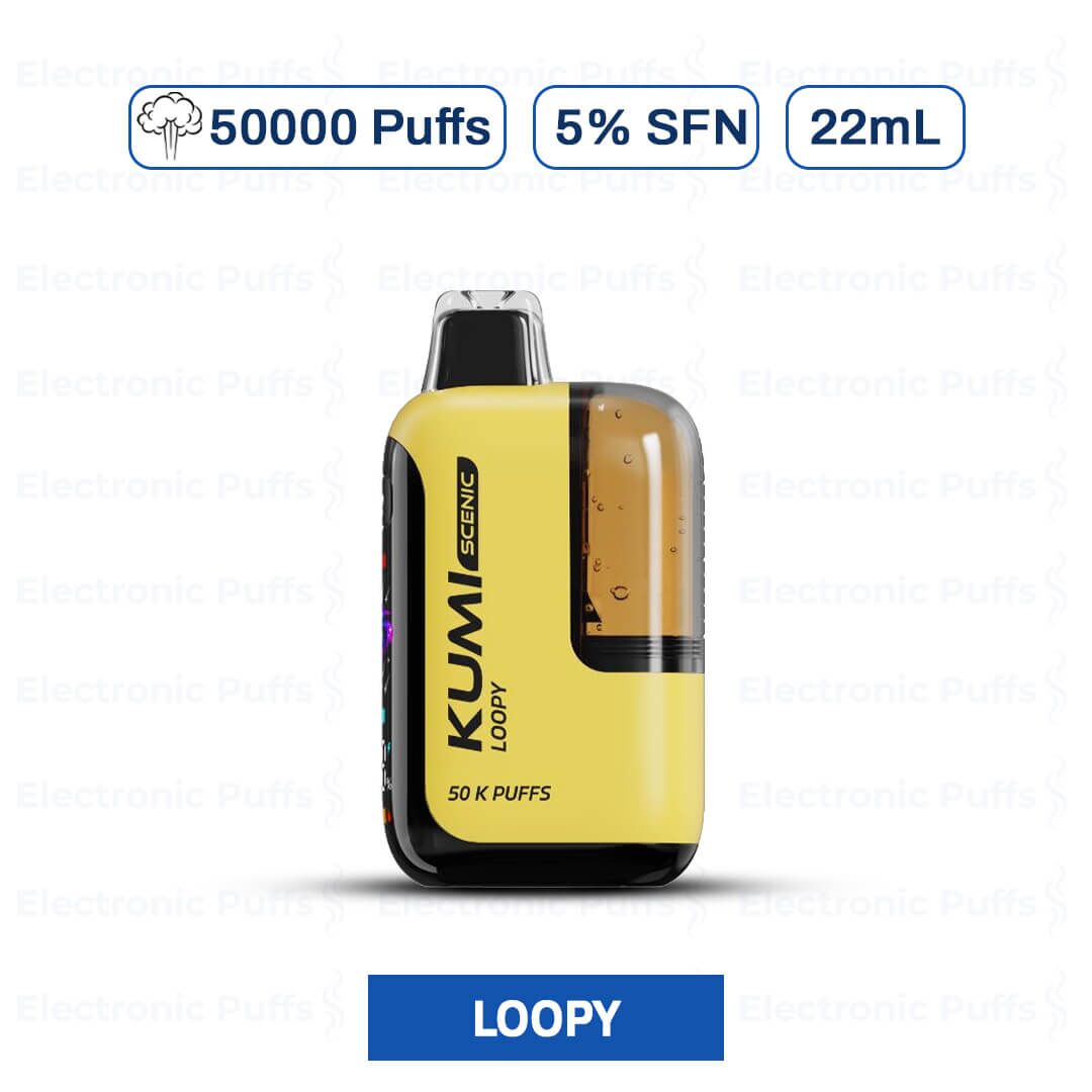 Kumi Scenic 50000 Puffs Loopy Disposable Vape – 5PK