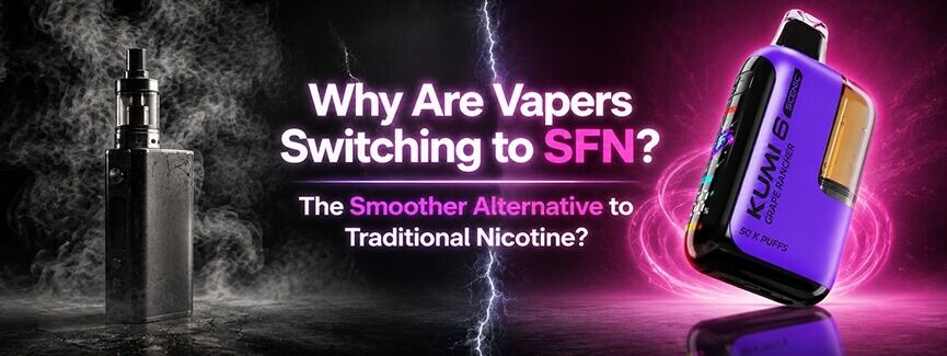 Why Are People Switching from Nicotine to SFN Vapes