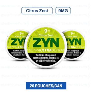 ZYN Ultra Citrus Zest 9MG
