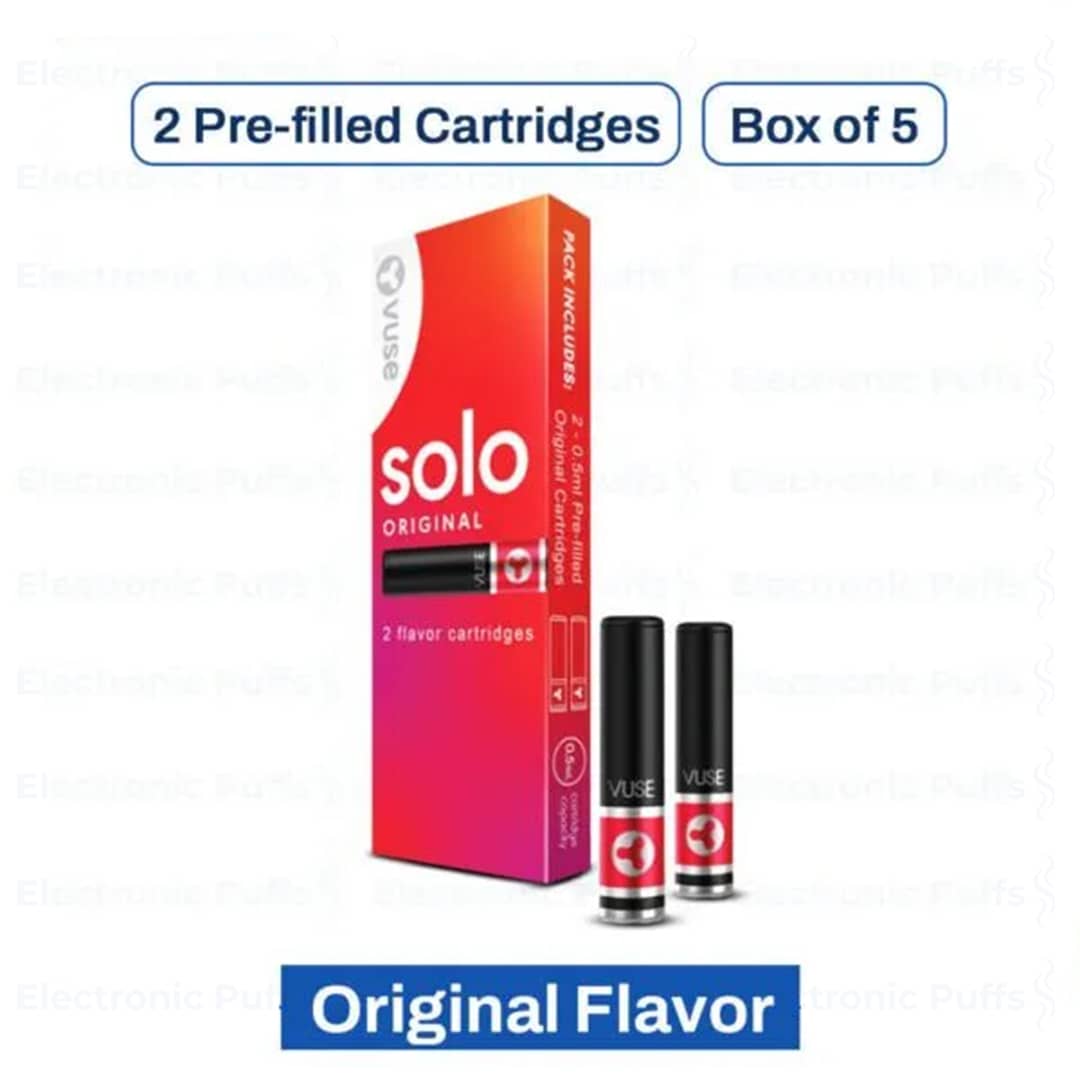 VUSE SOLO CARTRIDGE BOX OF 5