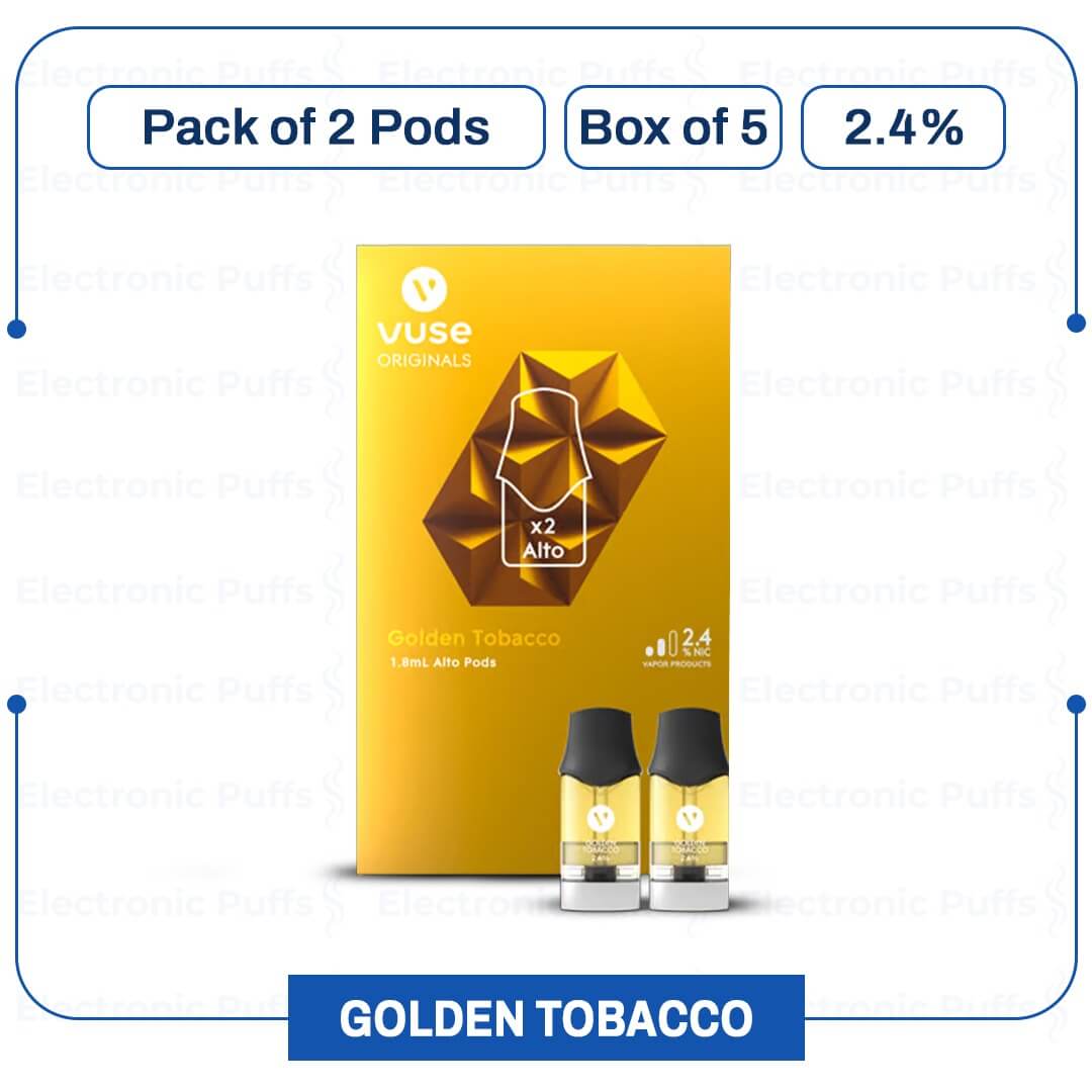 Vuse ALTO Pods Classic Tobacco - 2.4% - 2PK - Box of 5