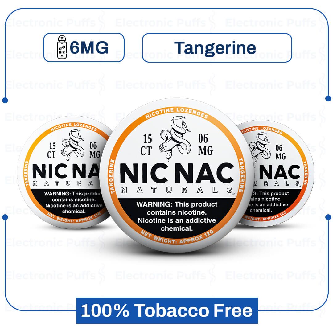 Nic Nac Tangerine 6mg