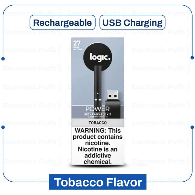 Logic Power Series Rechargeable Starter Kits Box Of 5