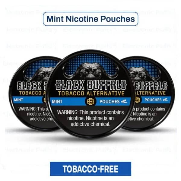 Black Buffalo Mint Nicotine Pouches