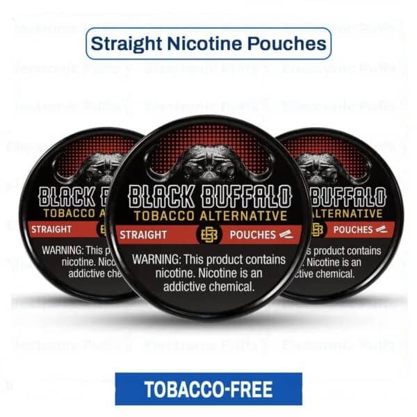 Black Buffalo Straight Nicotine Pouches