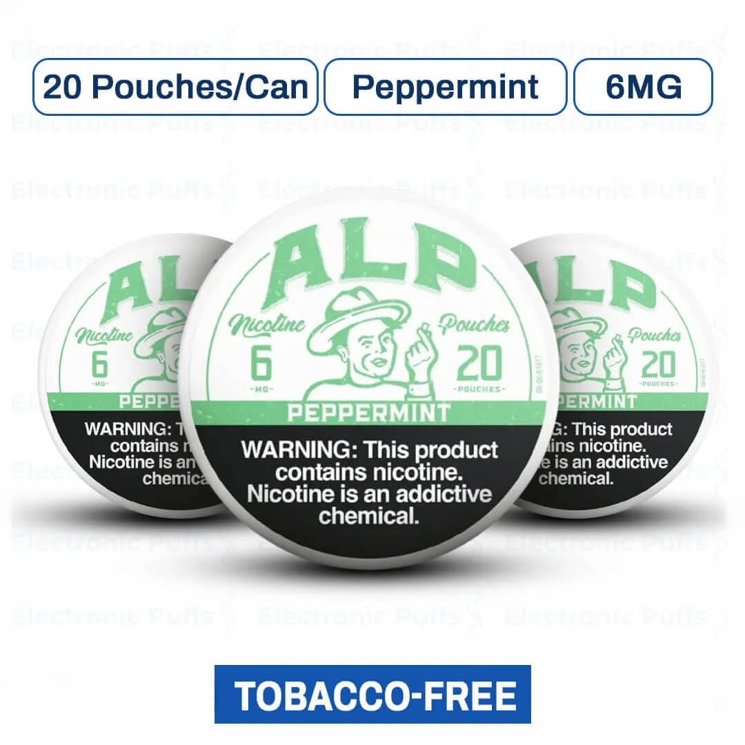 ALP Peppermint 6MG Nicotine Pouches