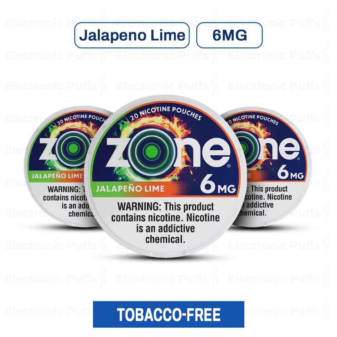 Zone Jalapeño Lime 6MG