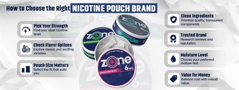 How to choose right nicotine pouch brands